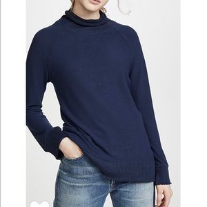 NWT! Z supply soft spun mock neck pullover med